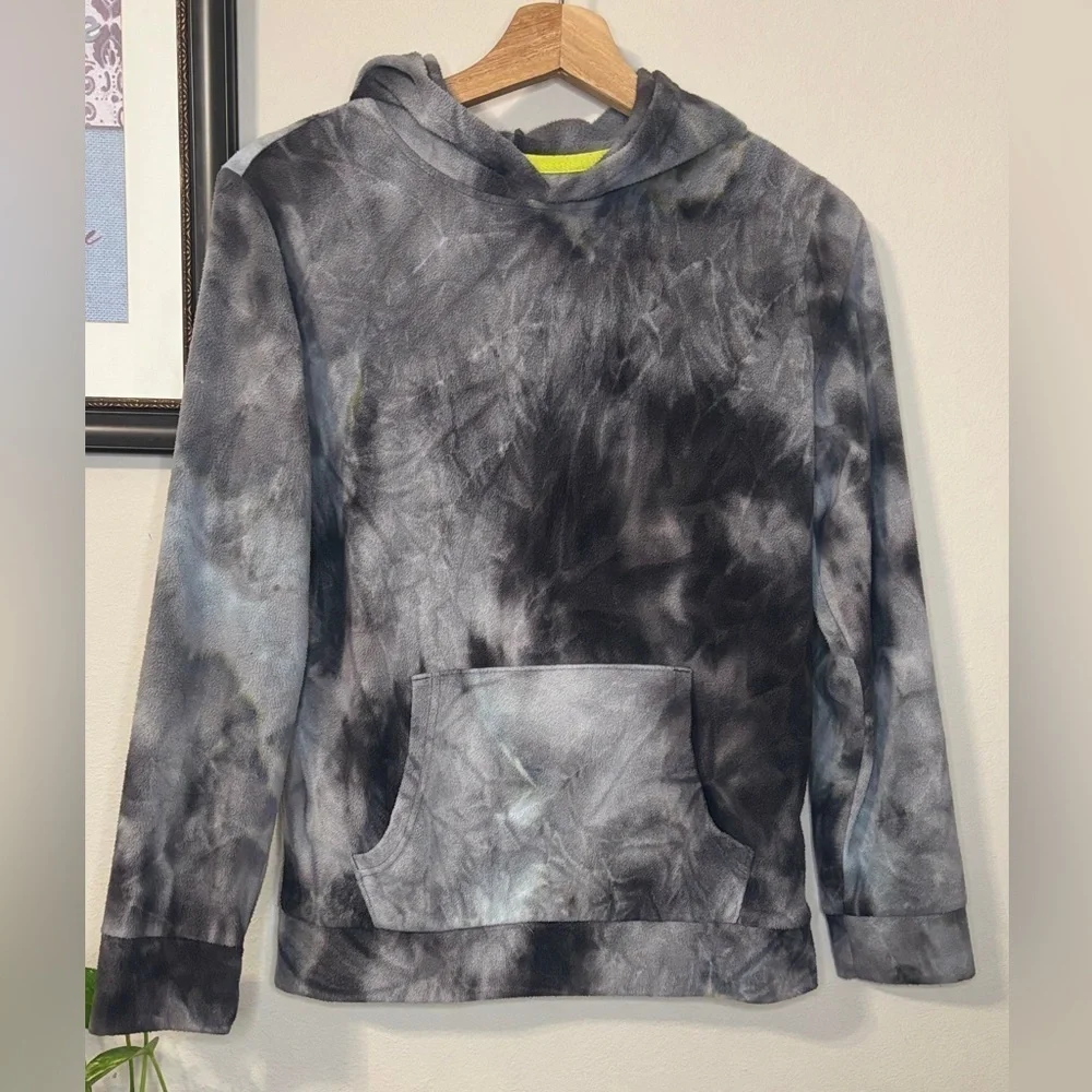 Old Navy Tie Dye Fleece Pullover Hoodie XL 14-16